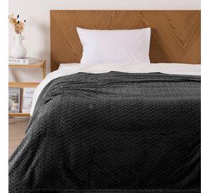 Frazada Jqd Flannel Nevada 1.5 P Marengo