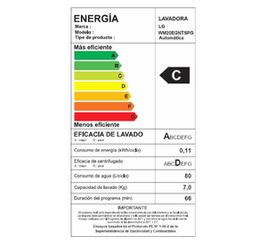 Lavadora Carga Frontal 20kg WM20EGNTSPG LG