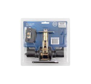 CERRADURA TUB.203 ODIS C/MANILLA BAÑO- NEGRO BT