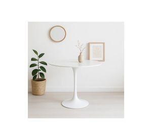 Mesa de Comedor Tulip 80cm - Blanca