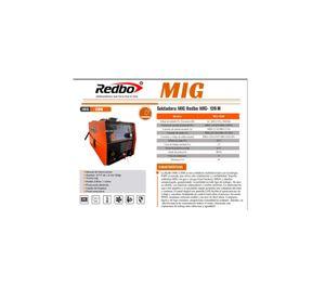 SOLDADORA MIG REDBO DIGITAL 120A CON/ACC MIG-120M