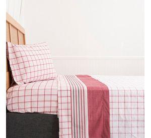 Sábana Estampada 144 H 1 P Tartan