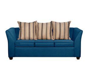 SOFA DIVEAN 3 CUERPOS AZUL LINO