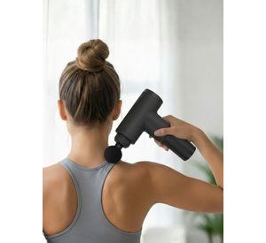 Masajeador Muscular Kinesgun Pistola Maquina Para Masajes Negro