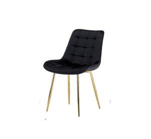 SILLA DE COMEDOR DISEÑO CAPITONE DE FELPA ROMA
