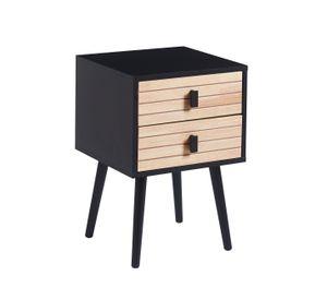 PACK 2 VELADORES PARA DORMITORIO NORDIC BLACK