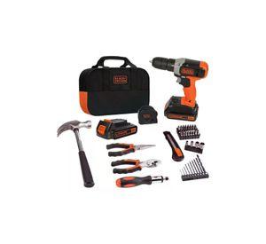 KIT TALADRO BLACK+DECKER BCD702PK2B +2BAT 1.5A+CARG+54ACC