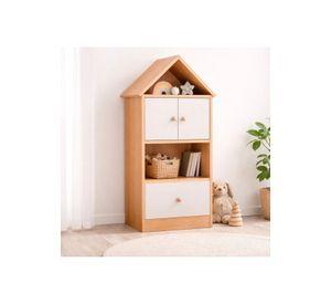 Estanteria madera organizadora para niños