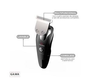 Afeitadora Inalámbrica Gama GSH 2527 W&D Multifunción + Acc