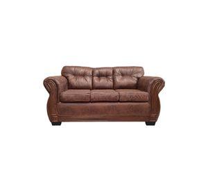 Sofá Con Respaldo Confortable 3 Personas Taurus Envejecido X