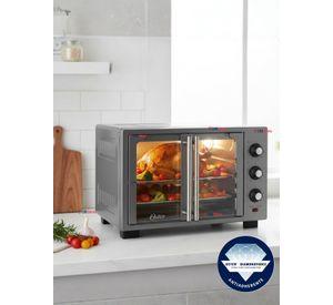 Horno con freidora de aire Oster® de 35 litros, puertas francesas, TSSTTV35FDMAFNS