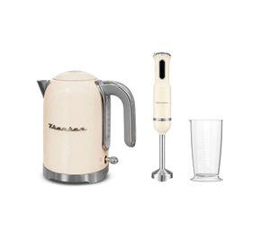 Kit Thorben Hervidor Minipimmer Retro Style Cream