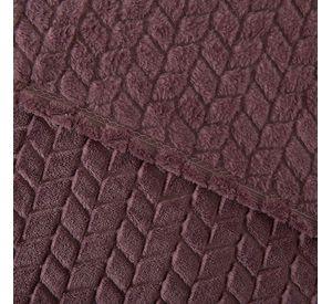 Frazada Jqd Flannel Nevada 1.5 P Morado