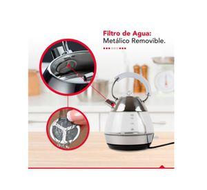 Hervidor Vidrio Templado 1,7L Thor Diamond Design