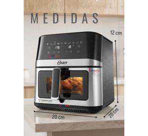 Freidora de aire digital Oster®, recubrimiento DiamondForce,7.5L de capacidad,CKSTAF75WDSSDF