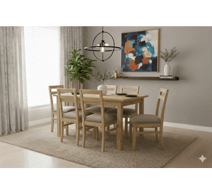 Comedor 6 Sillas Castilla Tapiz Beige