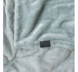Frazada Flannel basica 2Pturquesa Fabrics