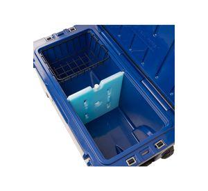 Cooler Box+Ruedas 70QT / 66,2 L - Azul