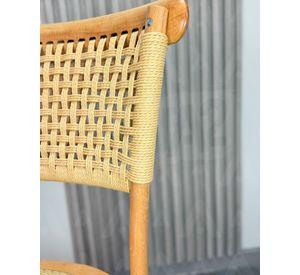 Silla para Comedor de Madera Yute Gretta Wegner