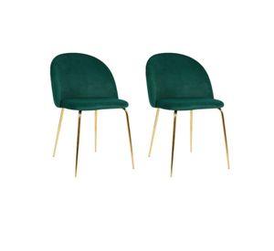 PACK 2 SILLAS O SITIALES GOLD II PARA COMEDOR ACOLCHADA CON PATAS DORADAS Y UN ELEGANTE DISEÑO