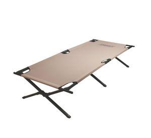 Cama de Camping Trailhead Single Coleman Beige y Negro
