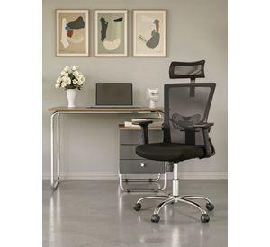 Silla de Oficina Presidente Ergonomus Delphi Base Cromada