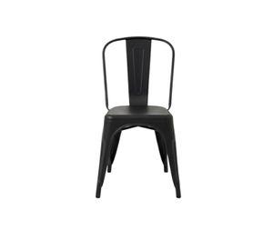 SILLA TOLIX PLASTICA PP NEGRO RESISTENTE