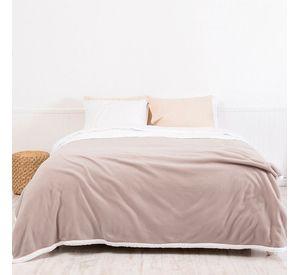 Frazada Polar-Sherpa Lisa 2 P Taupe