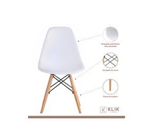 Silla Eames - Blanca