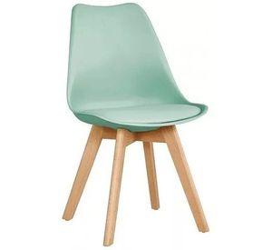 Silla De Comedor Tulip Asiento Acolchado