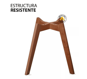 PACK 6 SILLAS DE COMEDOR TULIP ASIENTOS ACOLCHADOS