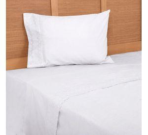 Sabana Broderie Geo 1.5 P Blanco