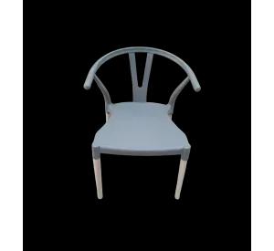 PACK 4 SILLAS WISH ASIENTO POLIPROPILENO ESTRUCTURA MADERA