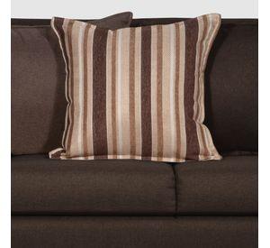 SOFA LEGEND 3 CUERPOS + 2 POUF CAFÉ