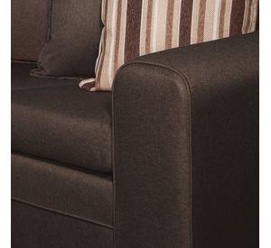 SOFA LEGEND 3 CUERPOS + 2 POUF CAFÉ