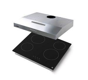 kit Encimera vitroceramica GE + Campana Mabe 60cm Inox Cm6045xv0_Pg6040evn0