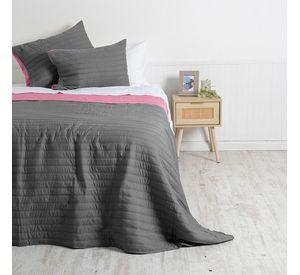 Quilt Toledo MF 2 P Verde -Rosado
