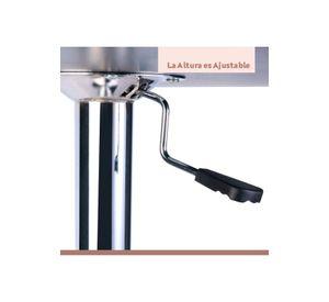 Mesa de centro alta ajustable - Negra