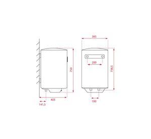 TERMO ELECTRICO COLGAR TEKA 50 LTS