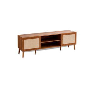 Rack Ructico para TV Brown Mesh 138 cm