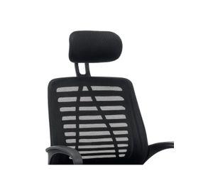 Silla de Oficina Ergos Ergonómica con Cabeza - Negra