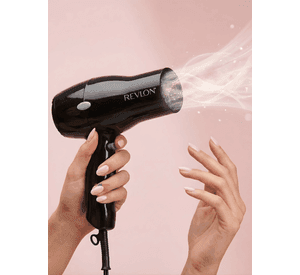 Secador De Cabello Revlon Compacto RVDR5260BLA2 1875W de Potencia Negro