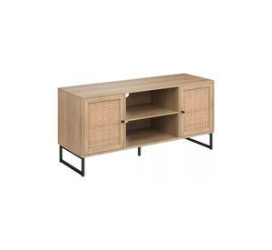 Rack de TV o Buffet Rattan Rustico Dos Puertas