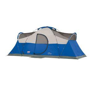 Carpa De Campa a Montana Coleman Familiar 8 Personas Azul