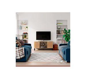 Rack de TV o Buffet Rattan Rustico Dos Puertas