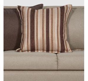SOFA LEGEND 3 CUERPOS BEIGE + 2 POUF