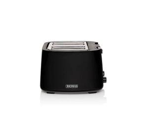 Tostador Eléctrico Thomas Th-126 4 Panes Negro 1500W