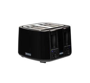 Tostador Eléctrico Thomas Th-126 4 Panes Negro 1500W