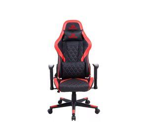 Silla Gamer Redragon Gaia Black Red Reclinable Ergonomica