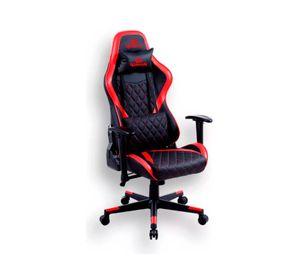 Silla Gamer Redragon Gaia Black Red Reclinable Ergonomica